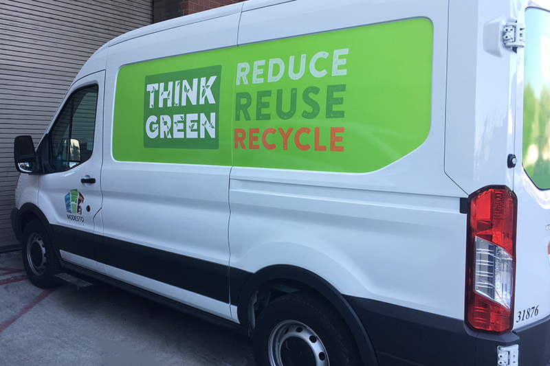 Think Green Van